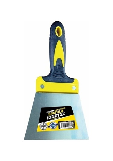 Kınetex Ktx-2200 120mm Kauçuk Saplı & Çelik Boyacı Spatulası Çok Renkli