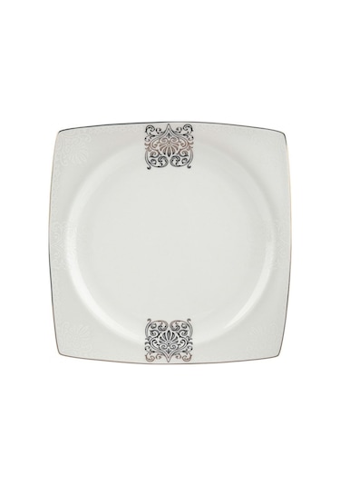 Karaca  Fine Bone New Lotus 60 Parça 12 Kişilik Kare Yemek Takımı