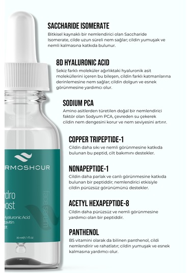 Dermoshour Hydro Boost Face Serum 30 ML