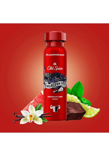 Old Spice Night Panther Erkek İçin Sprey Deodorant 150 ML