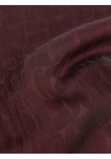 Lc Waikiki Bordo Desenli Kadın Şal