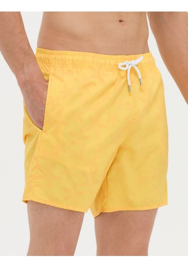 Pierre Cardin Erkek Sarı Deniz Şortu 50275936-vr044 Sarı