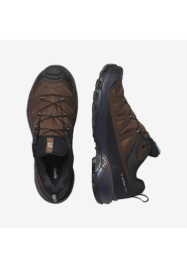 Salomon X Ultra 360 Leather Gore-tex Erkek Ayakkabısı L47571200 Kahverengi