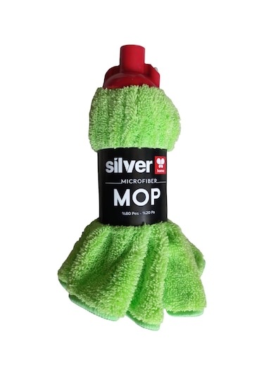 Silver Home Vidalı Mikrofiber Havlu Mop 105x55 Cm Jumbo Boy Çok Renkli