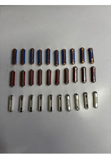 Mta Taş Sigorta 8 Amper 16 Amper 25 Amper Karışık 30 Adet