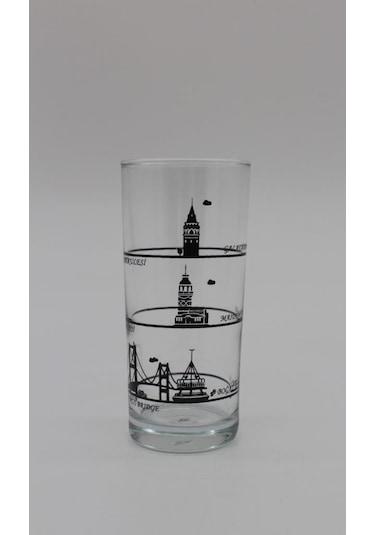 Gordion Rakı Bardağı 4 Parça İstanbul Bosphorus 205 Ml
