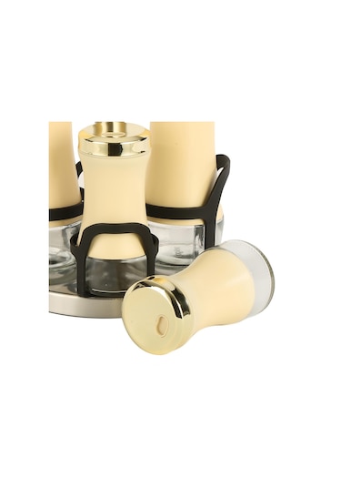 Vitale Sarı 4'lü Baharatlık Seti Mtfk.0132