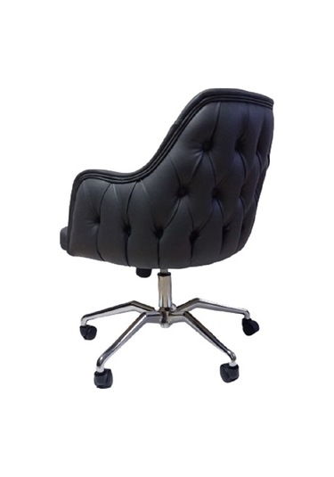 Ofis büro Koltuğu Örümcek Yıldız Ayaklı Antrasit Renk Kapitone De