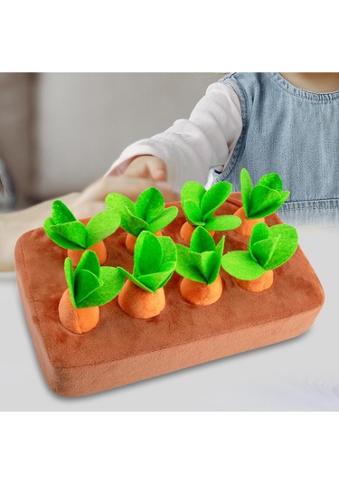 Suntek Oyunu Gelişimsel Eğitsel Çekme Motor 8-adet-havuç