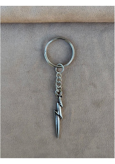 Şimşek Anahtarlık Ve Çanta Süsü 3 Boyutlu