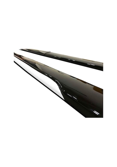 Bmw 2 Serisi F46 2018+ Beyaz Şeritli Renkli Yan Marşpiyel 2 Adet Piona Black