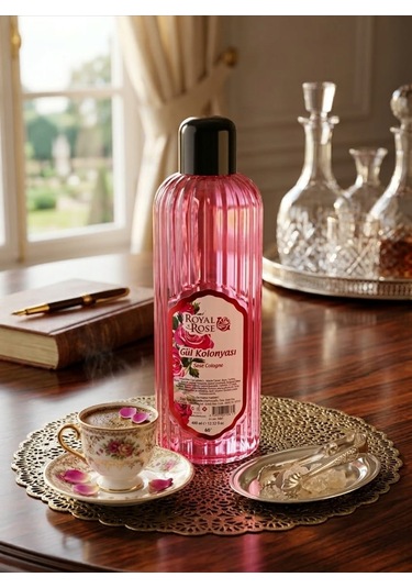 Royal Rose 60 Derece Doğal Esanslı Gül Kolonyası 400 ML