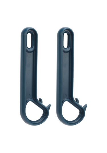 Ximistore9 Kutulu Konserve Açıcı - Kolay Kullanıma İyi Eldivenli, Zayıf Eller İçin Uygun, Mavi 2 Adet Mavi