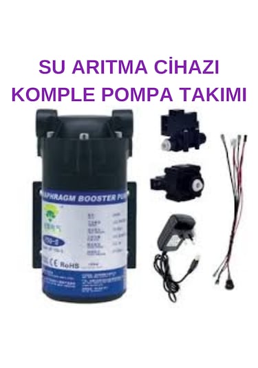 Su Arıtma Cihazı 75-100 Gpd Pompa Seti