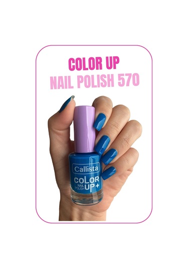 Callista Color Up Nail Polish Oje 570 Indigo Magic - Mavi