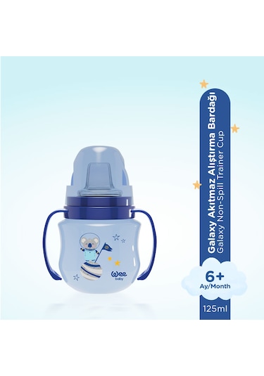 Wee Baby Galaxy Bardak 125 ML Mavi