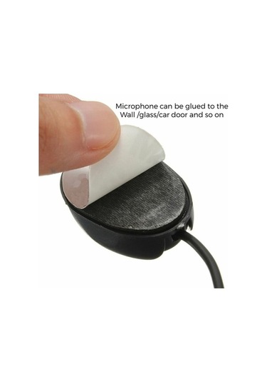 Didadodo Zj010mr 3.5mm Açı Başlı Araba Gps Hoparlör, Harici Mikrofon, Bluetooth Mikrofon