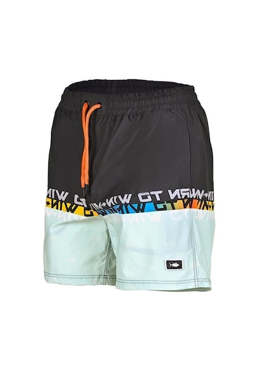Fujin Pro Angler Short Mayo Anthracite Turquoise Antrasit