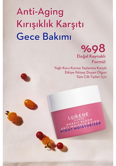 Lumene   &  Gece Bakım Kremi 50 ML