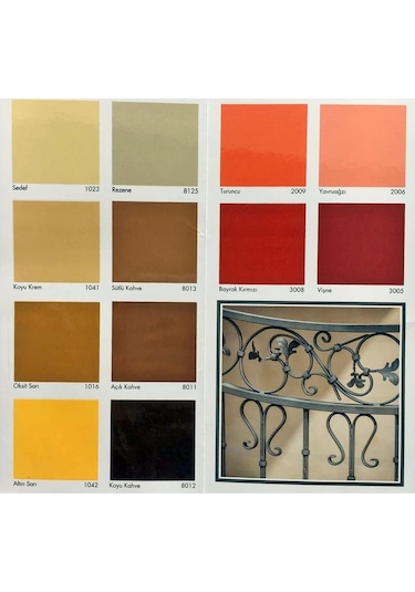 Fawori Premium Sentetik Yağlı Boya 0.25 LT