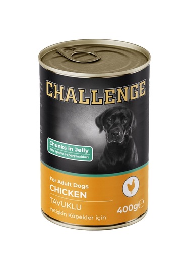 Challenge Tavuklu Yetişkin Köpek Konservesi 400 G