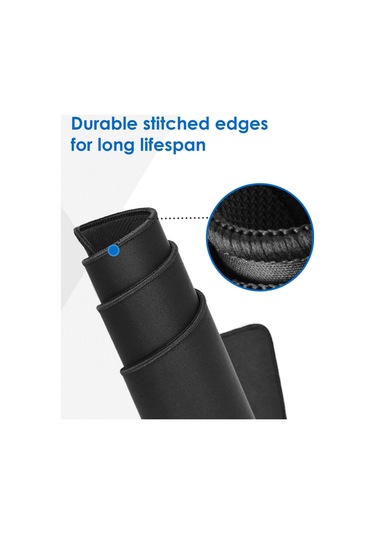 Geeksen Büyük Boy Mouse-pad Genişletilmiş Su Geçirmez Kaymaz Klavye Pedi Masa