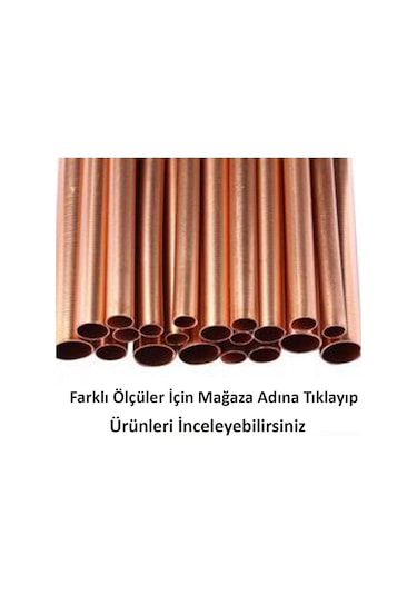 6 Mm Bakır Boru Saf Iç Çap 5 Mm 50 Cm 478739979