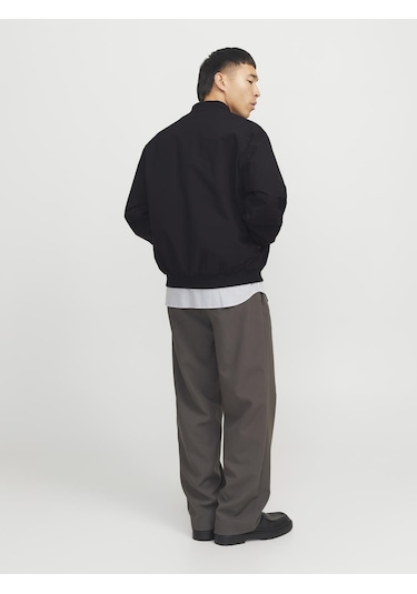 Erkek Beyzbol Yaka Bomber Ceket - Charge - 12268608 Black Siyah