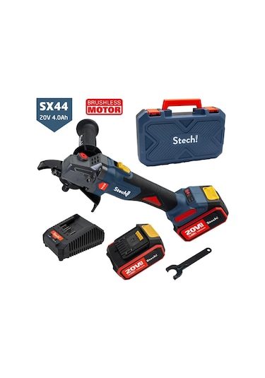Stechend SX44 Akülü Avuç Taşlama 125 MM 4.0 Ah