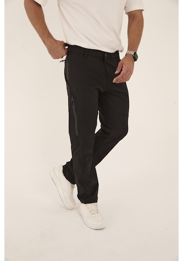 Camp531 Outdoor Tactical Su İticili Likralı Yazlık Erkek Taktik Pantolon Siyah