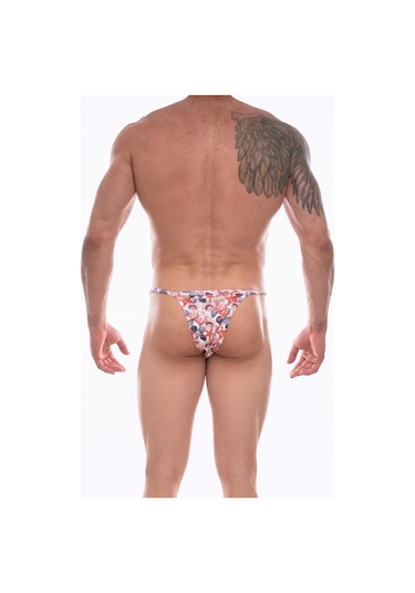 Don Moris Erkek Desenli Slip Çamaşır (Dm072252) Gri Melanj