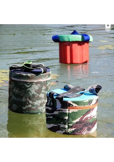 Flybuy Yastık Wn Tabure Suntek Sandalye, Canlı Kırmızı Kalça Giyilebilir Çok Bosphorusboutique Bahçe Açık Mf Çok Renkli