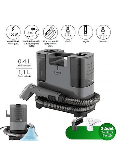 Range Gleamplus Halı & Koltuk Leke Çıkarma Makinesi