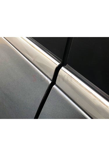 S-Dizayn  Honda Civic Krom Cam Çıtası 8 Prç 2016 Üzeri