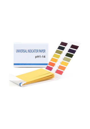 Kosona 1-14 Ph Aralığı Test Kağıdı, 1600 Adet 20 Paket , İdrar Ve Kozmetikler İçin, Hızlı Sonuç Veren Tuzaklı Ph Ölçüm Kağıdı