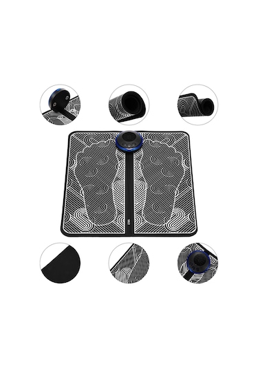 Teltree Evde Kullanım İçin Akıllı Ayak Masaj Aleti, Uzaktan Kumandalı Ayak Tabanı Masaj Cihazı Ve Terapisi Çok Renkli