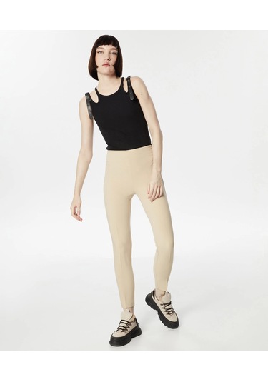 Skınny Fit Pantolon-bej Naturel