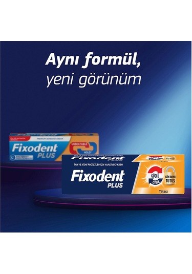 Fixodent Plus Güçlü Isırık Diş Protezi Yapıştırıcı Krem 40 G