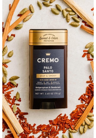 Cremo Palo Santo Antiperspirant Stick Deodorant 75gr