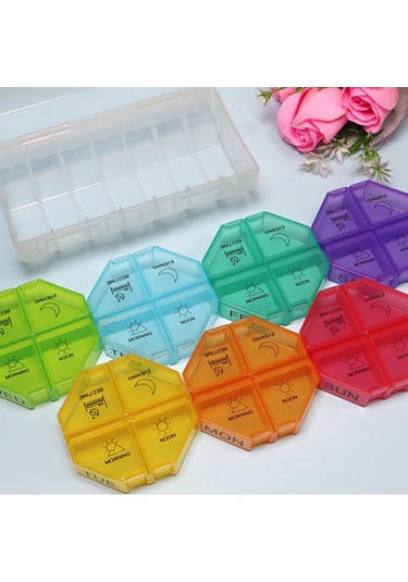 Suntek 7 Gün Hap Düzenleyici 28 Izgara Sızdırmazlık Diğer