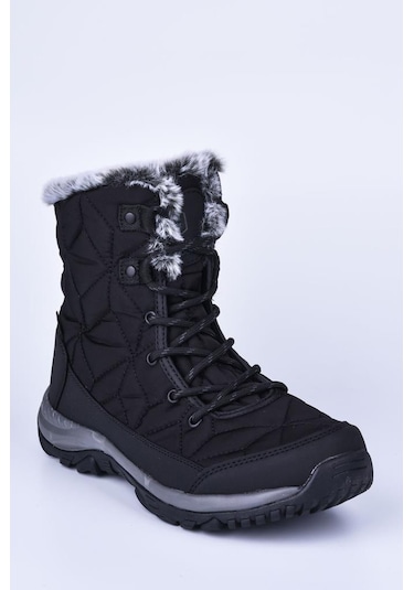 Lumberjack Claudıa Siyah Outdoor Su Geçirmez Kadın Kar Botu Siyah