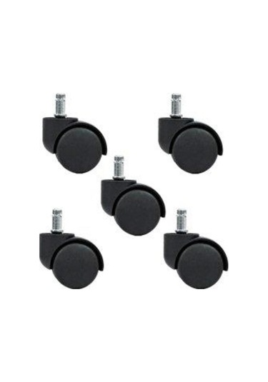 Koltuk Tekerlegi Ve Ofis Mobilya Tekeri 5 Adet Tekerlekler
