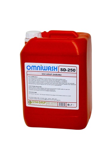 Omniwash Sd-250 Sıvı Arap Sabunu 4 X 5000ml 4'lü Set