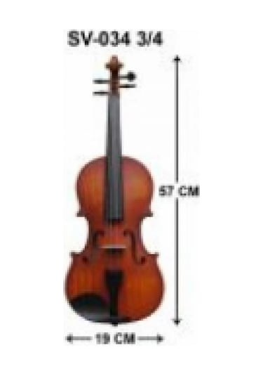 Swing Sv-043 3/4 Keman Taşıma Çantası Yay Reçine Dahil