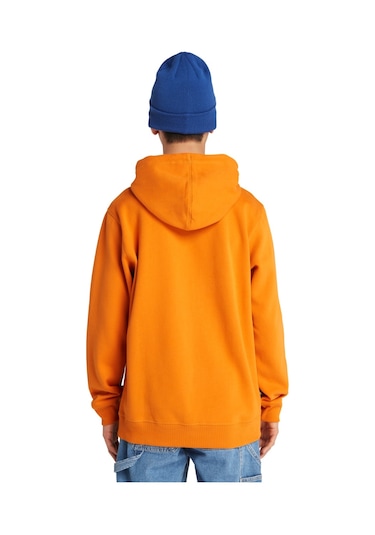 Timberland Ls 50th Anniversary Est. 1973 Erkek Turuncu Kapüşonlu Sweatshirt TB0A6S5WED11 Turuncu
