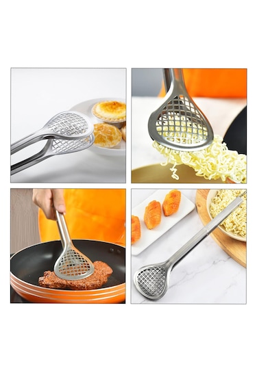 Valletta Bobo Paslanmaz Çelik Kilit Sistemli Smart Süzgeçli Maşa