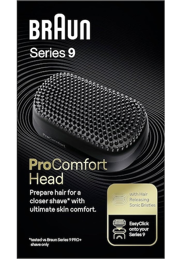 Braun Series 9 Procomfort Head Easyclick Sakal Hazırlama Başlığı Siyah