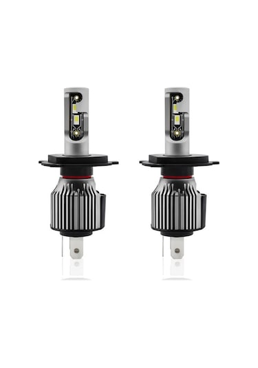 Pazly H4/9003 Ip68 Su Geçirmez Araba Led Far Ampulü Gri - Yüksek Parlaklık