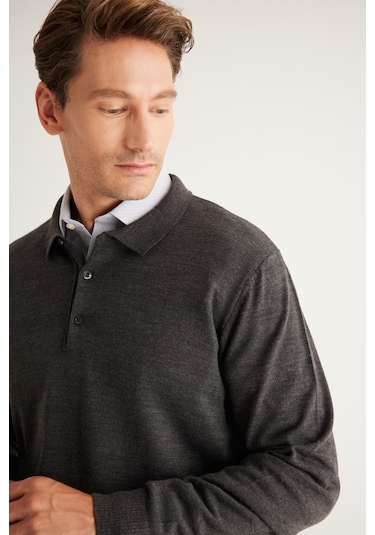 Altinyildiz Classics Erkek Antrasit-Melanj Standart Fit Normal Kesim Polo Yaka Triko 4A4923100003ANMXXL Antrasit Melanj Altinyildiz Classics Erkek Antrasit-Melanj Standart Fit Normal Kesim Polo Yaka Triko 4A4923100003ANMXXL Antrasit Melanj