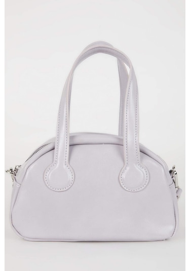 Defacto Kadın Suni Deri El Çantası B9353AXNSPR46 Mor
